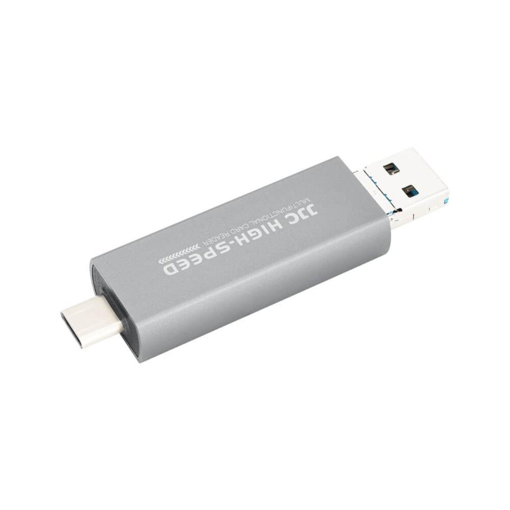 JJC CR-ULC1 Tri-Port Kortläsare för iOS och Android