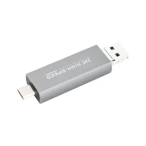 JJC CR-ULC1 Tri-Port kortl&aelig;ser til iOS og Android