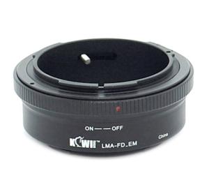 Kiwifotos Objektivadapter till Canon FD f&ouml;r Sony E kamerahus