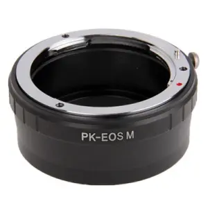 Objektivadapter till Pentax K f&ouml;r Canon M kamerahus