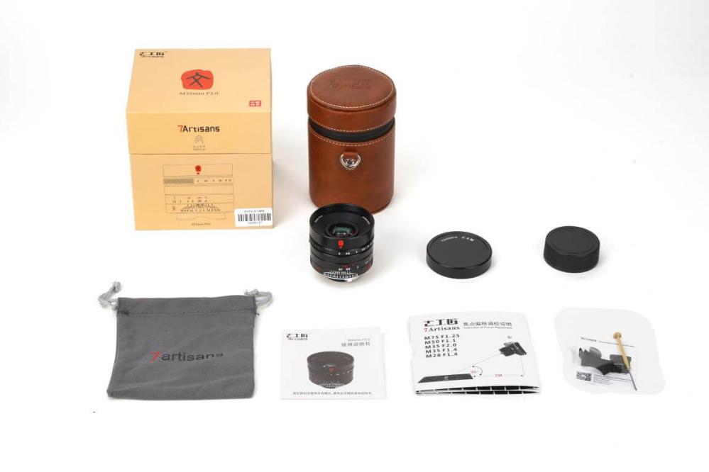 7Artisans M35mm f/2,0 II objektiv til Leica M