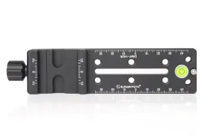 Sunwayfoto 140 mm nodalskinne med dovetail-spor