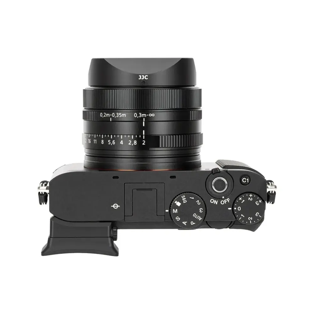 JJC LH-LHP1M3 modlysblænde & dæksel til Sony RX1-serien