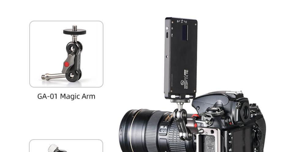 Sunwayfoto L-Bracket universal för systemkameror Arca Swiss QD-hål