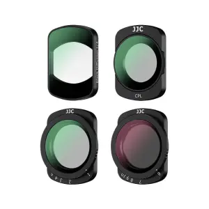 JJC-filterpakke til DJI Osmo Pocket 3 &ndash; NDV2&ndash;32, NDV64&ndash;1000, CPL Mist