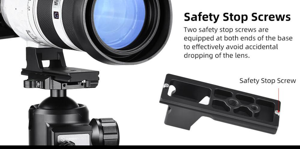 Sunwayfoto LF-S1 Stativfot för Sony FE 70-200mm