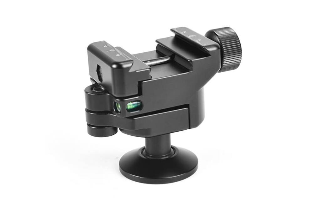 Sunwayfoto IB-30P Lågprofilskulled inverted med fäste Picatinny & Arca Swiss