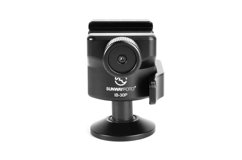Sunwayfoto IB-30P Lågprofilskulled inverted med fäste Picatinny & Arca Swiss