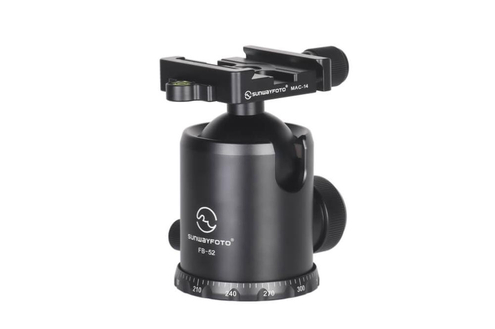 Sunwayfoto FB-52 Kulled & Mac-14 fäste