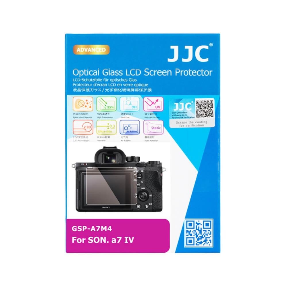 JJC Skärmskydd för Sony A7 IV A7 CR A7C II A6700 ZV-E1 optiskt glas