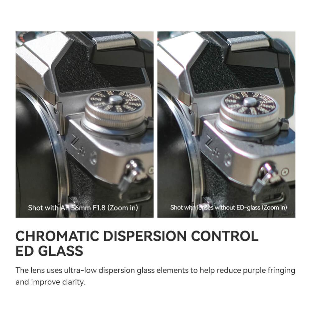 TTArtisan AF 56mm f/1.8 APS-C objektiv för Nikon Z