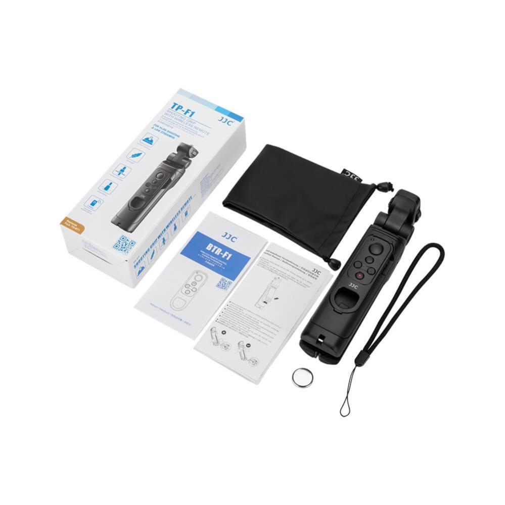 JJC Kombinerat handgrepp & fjärrkontroll för Fujifilm X ersätter TG-BT1