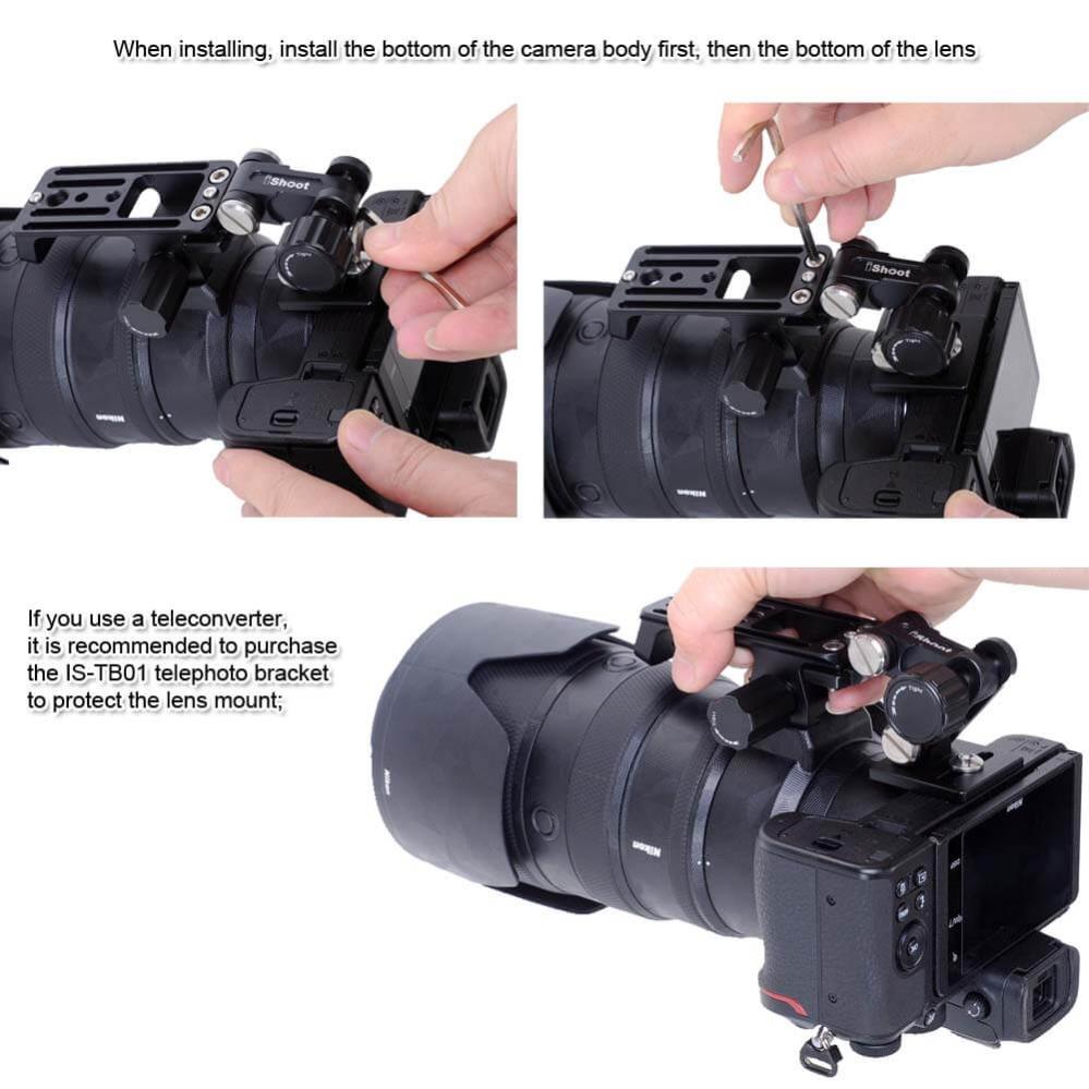 iShoot Stativfäste för Nikon Nikkor Z 70–200 mm f/2.8 VR S