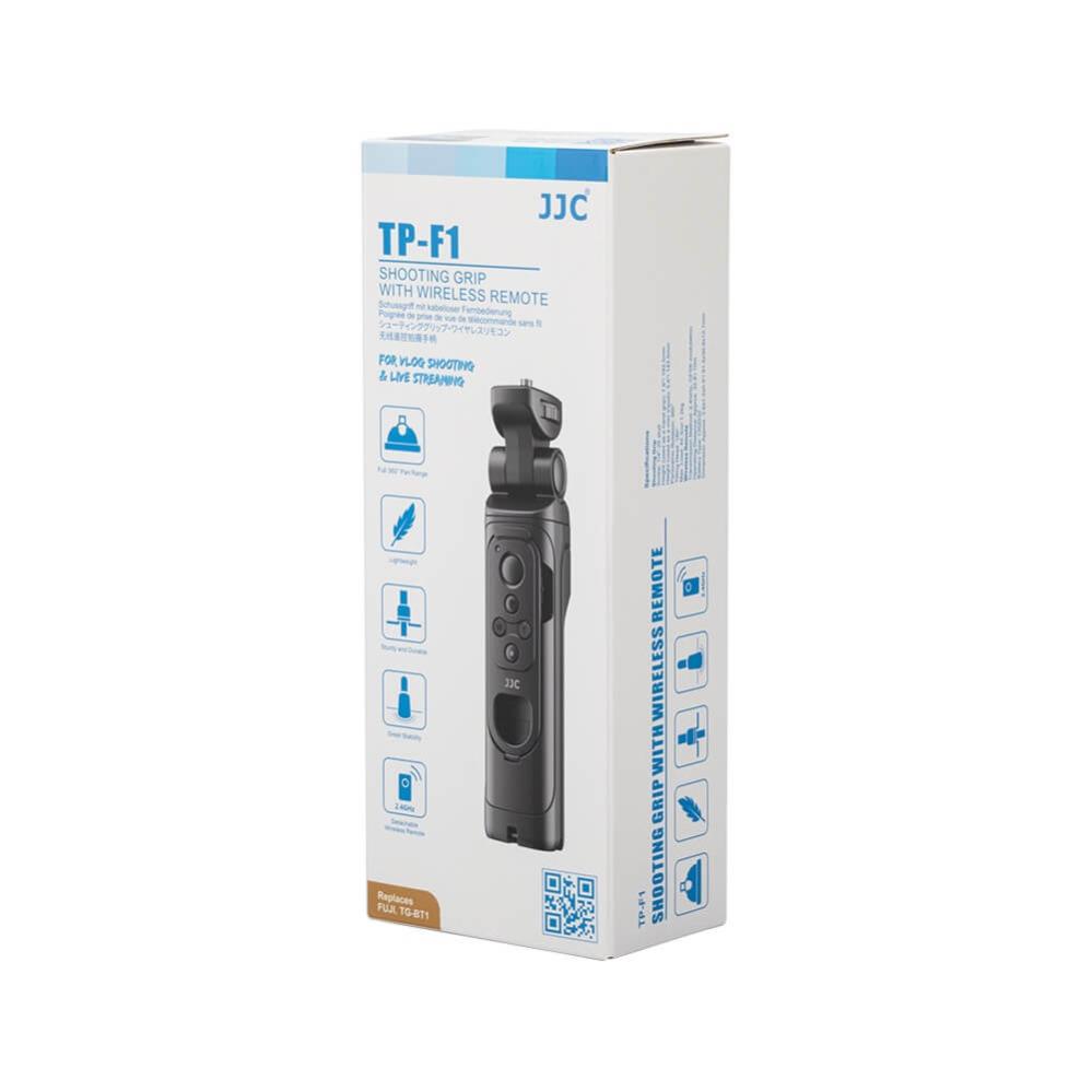 JJC Kombinerat handgrepp & fjärrkontroll för Fujifilm X ersätter TG-BT1