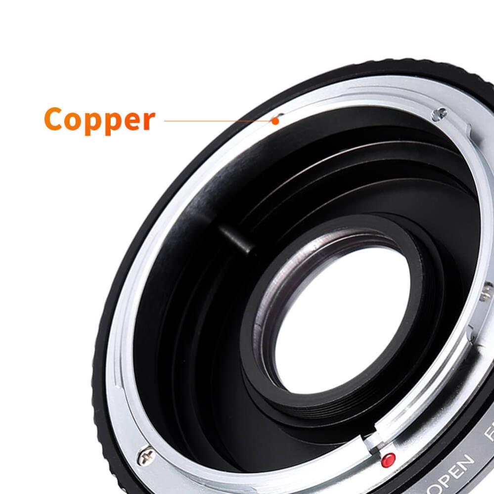 K&F Concept Objektivadapter till Canon FD objektiv för Canon EOS kamerahus