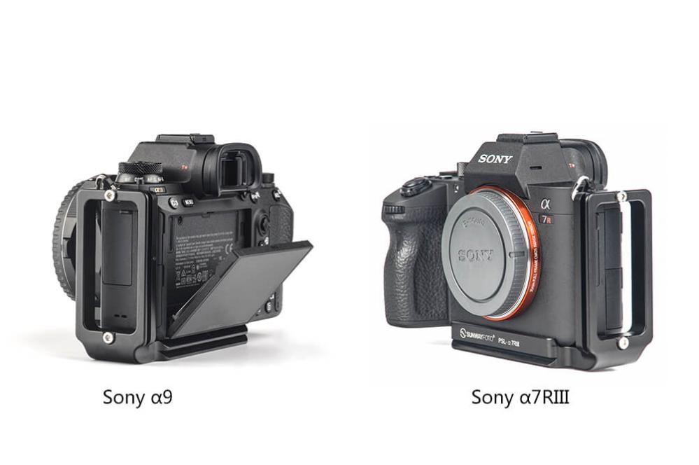 Sunwayfoto L-Bracket för Sony A7RIII och Sony A9