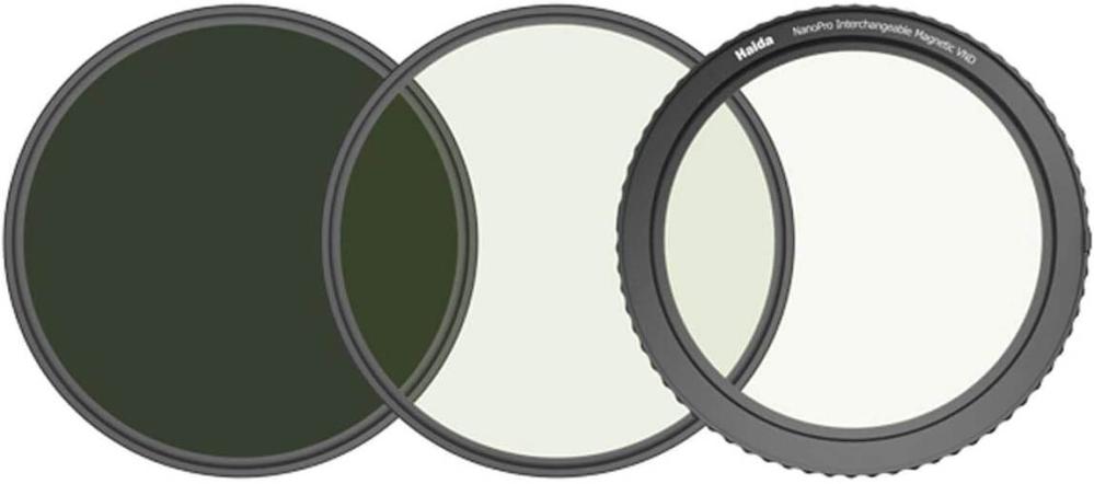 Haida Magnetisk Justerbart ND-filterpakke 2x ND2-ND16 & ND32-ND400