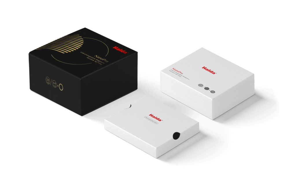 Haida Magnetisk Justerbart ND-filterpakke 2x ND2-ND16 & ND32-ND400