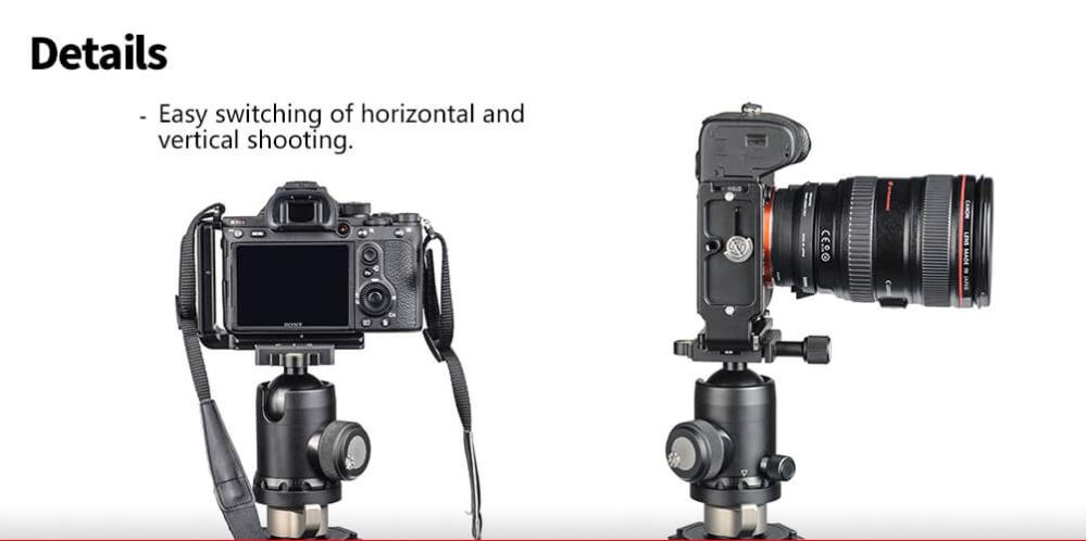 Sunwayfoto L-Bracket för Sony A7RIII och Sony A9