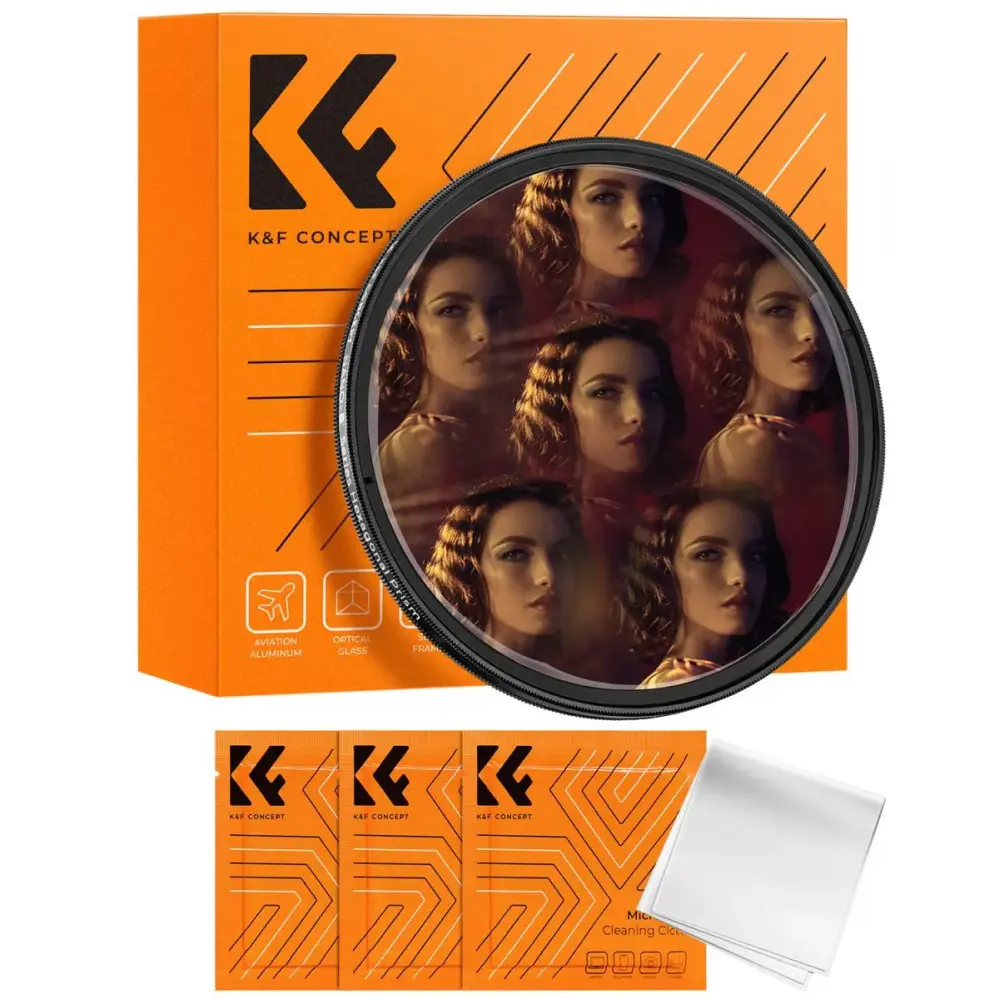 K&F Concept 58mm kalejdoskopfilter sekskantet – Nano-Basic