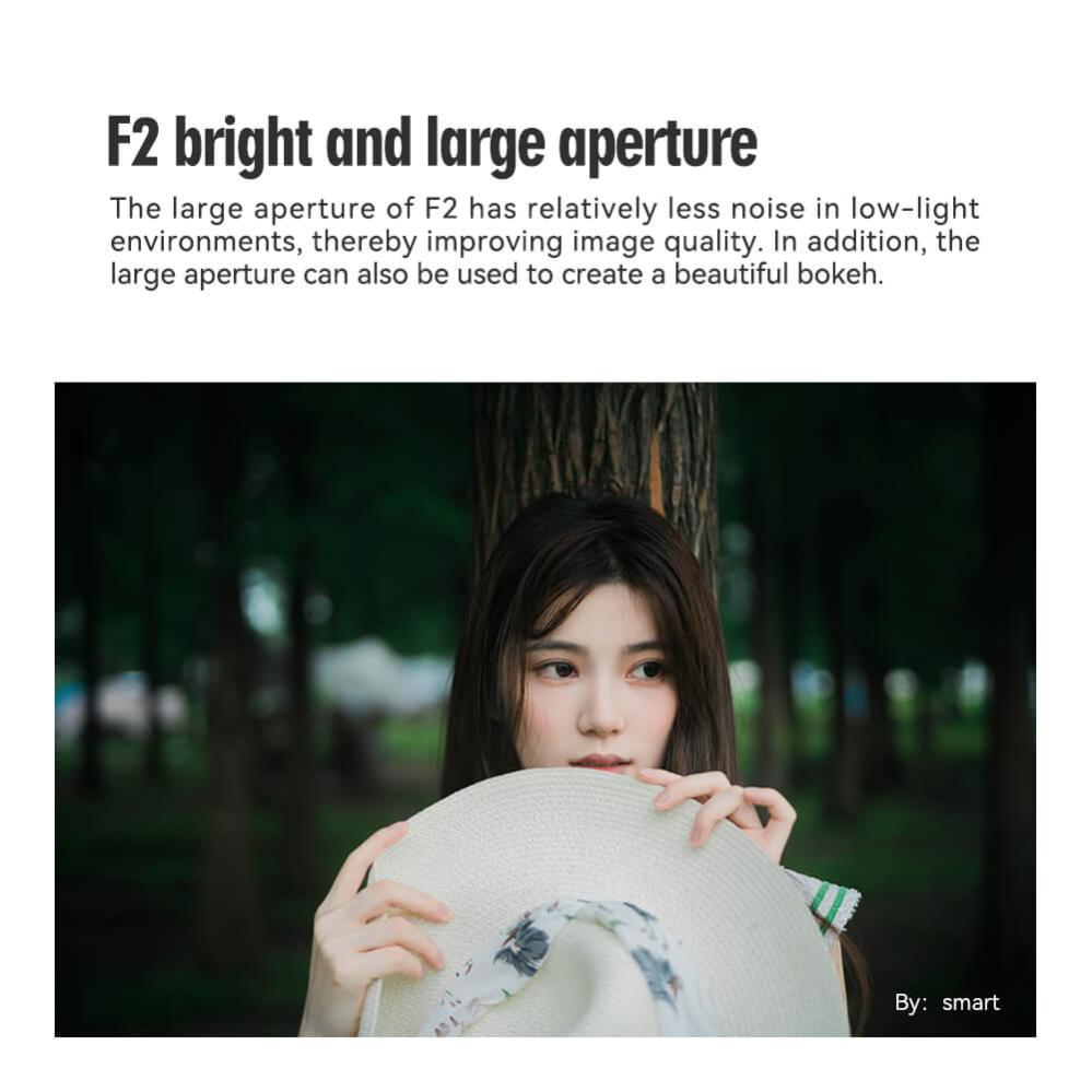 TTArtisan 50mm f/2.0 Fullformtsobjektiv för Fujifilm X APS-C