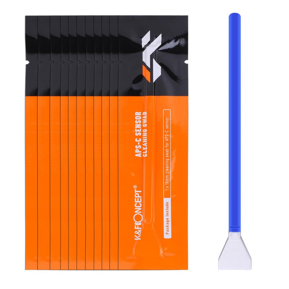 K&F Concept 10st Rengöringsstickor för APS-C bildsensor