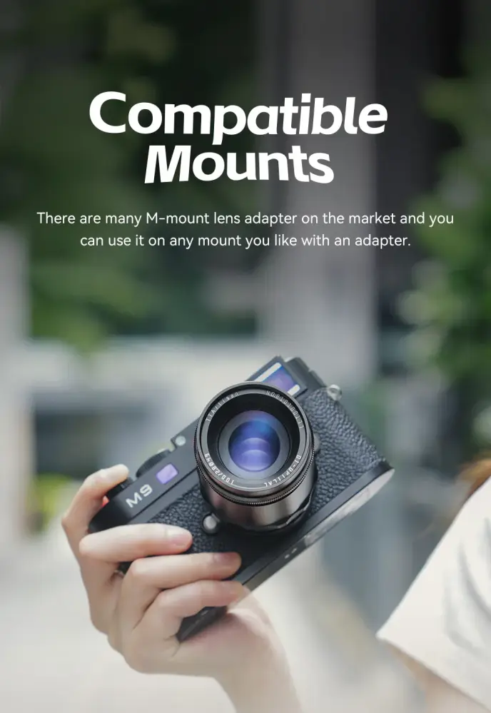 TTArtisan 100mm f/2,8 Soap Bubble Bokeh objektiv til Leica M