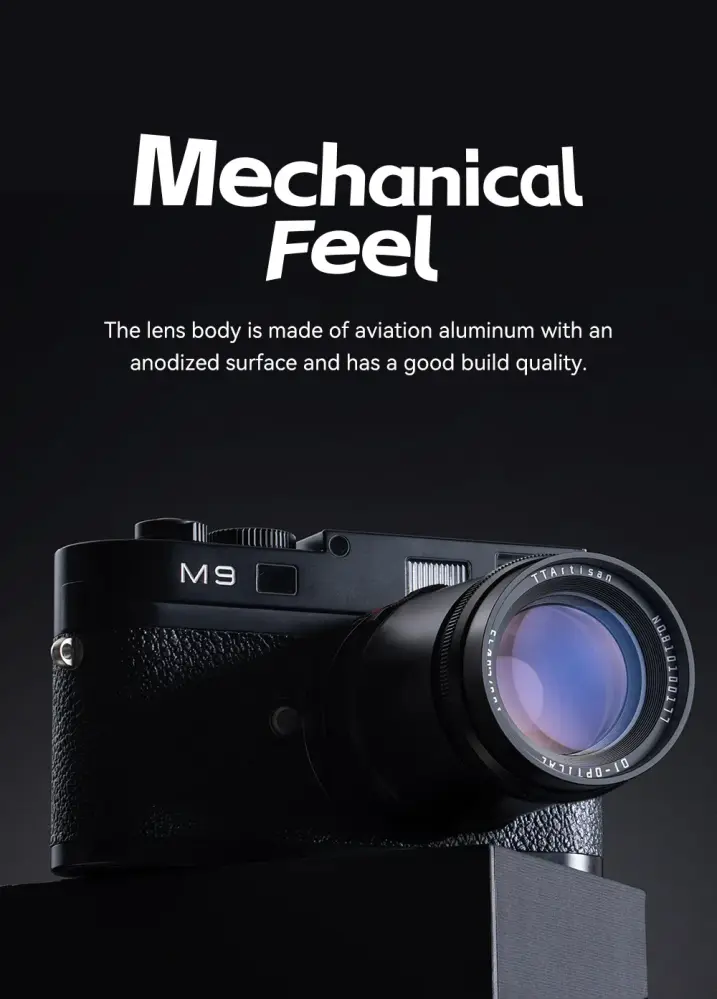 TTArtisan 100mm f/2,8 Soap Bubble Bokeh objektiv til Leica M