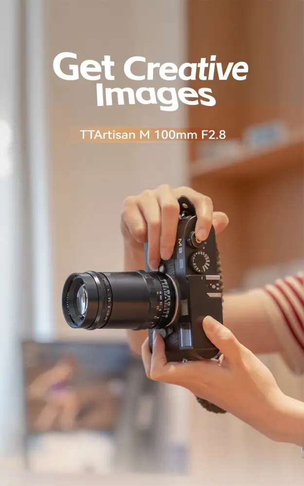 TTArtisan 100mm f/2,8 Soap Bubble Bokeh objektiv til Leica M