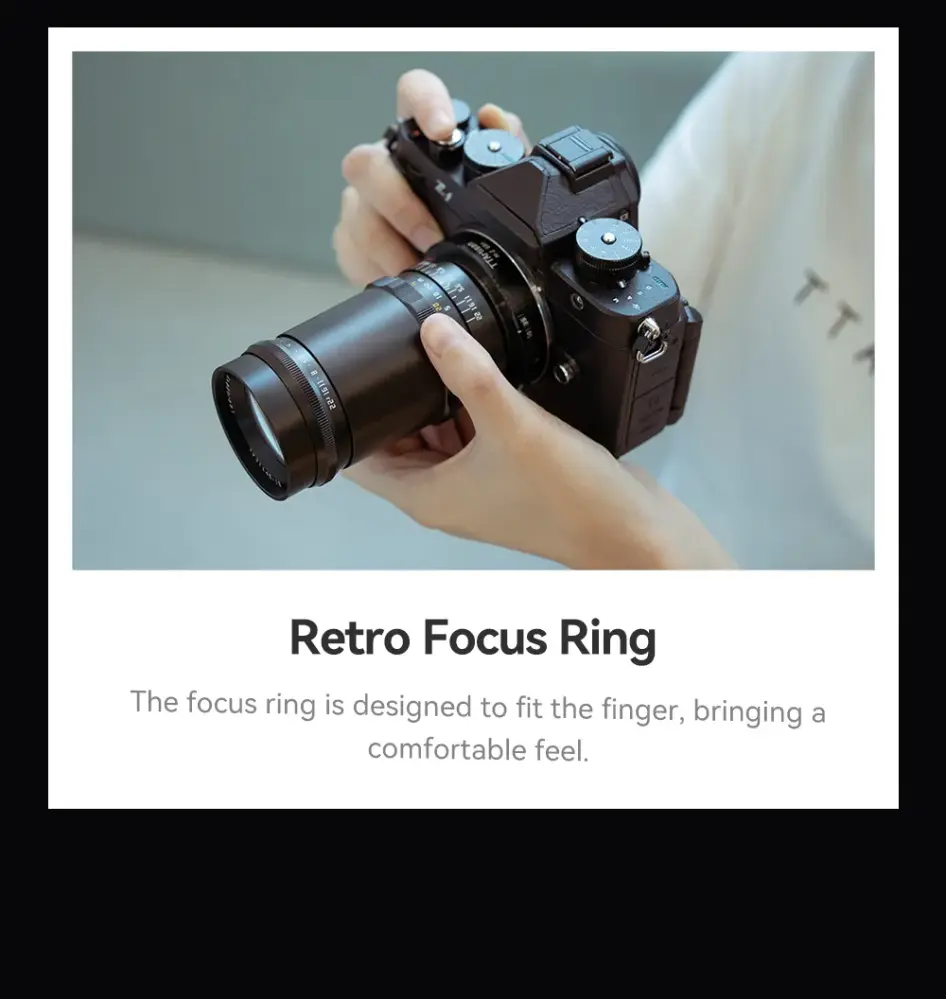 TTArtisan 100mm f/2,8 Soap Bubble Bokeh objektiv til Leica M