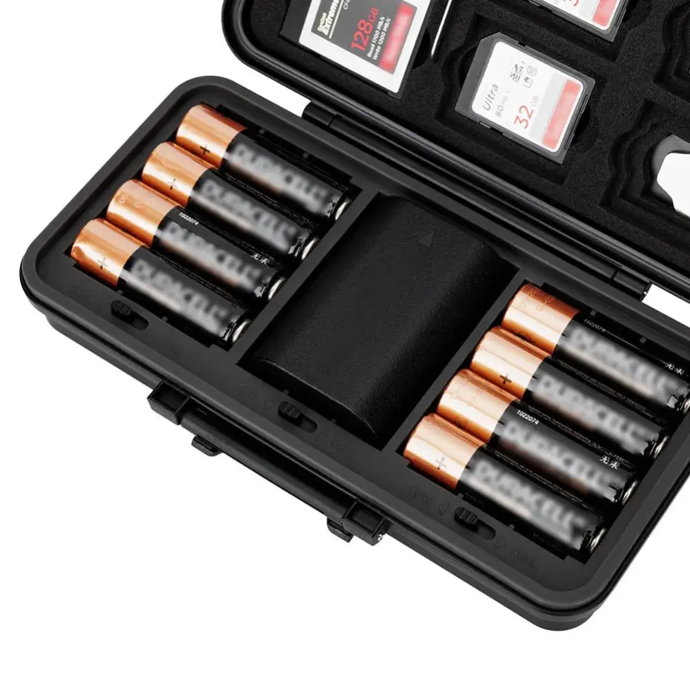 JJC JBC-K3 Batteri- & Minneskortsfodral – Multifunktionellt och robust