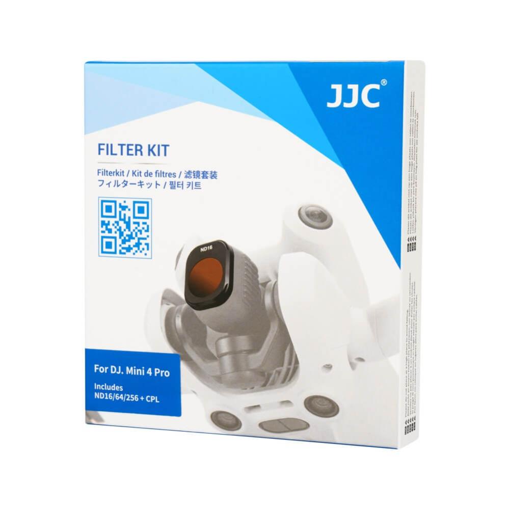 JJC filterpakke ND16 ND64 ND256 CPL til DJI Mini 4 Pro