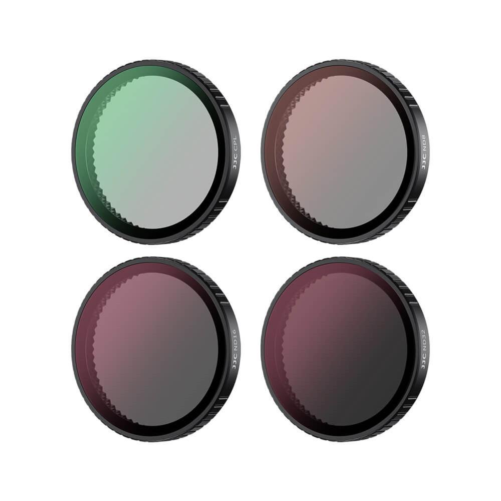 JJC F-DANK4 filterkit til Osmo Action 5 Pro / 4 / 3 – ND8, ND16, ND32 & CPL