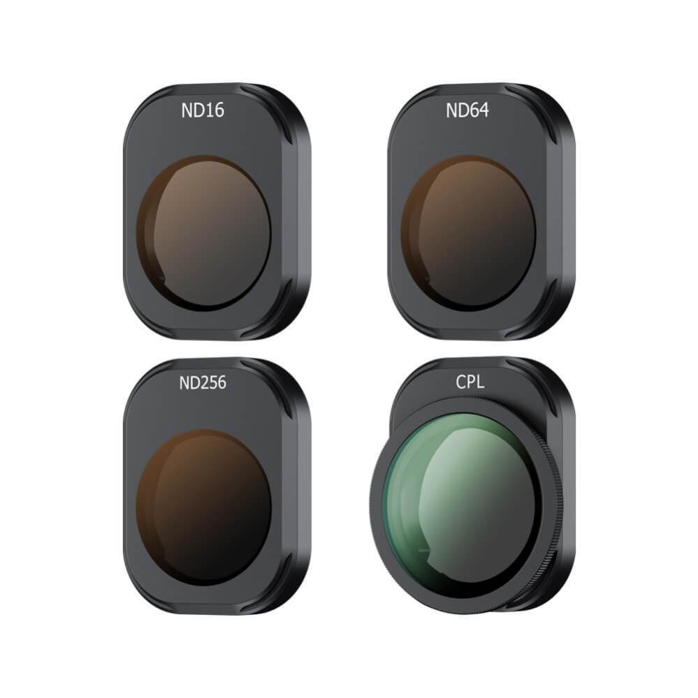 JJC filterpakke ND16 ND64 ND256 CPL til DJI Mini 4 Pro
