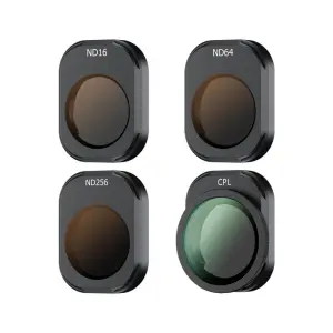 JJC filterpakke ND16 ND64 ND256 CPL til DJI Mini 4 Pro