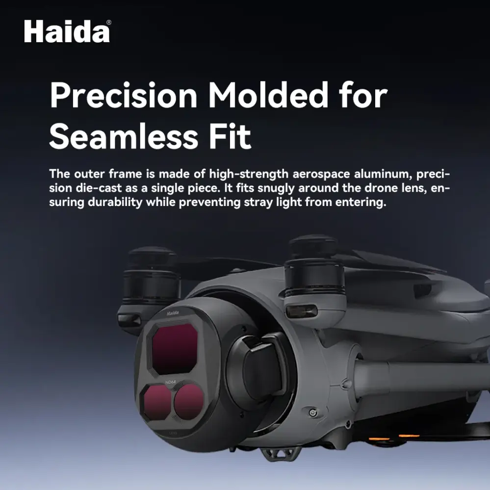 Haida NanoPro 5-delt filtersæt til DJI Mavic 4 Pro – CPL + ND8–ND64