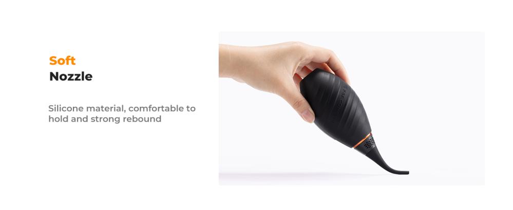 K&F Concept Dammblåsare för optik med extra lång munstycke