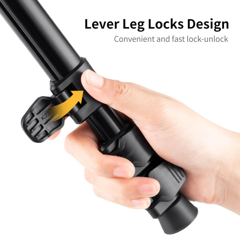 K&F Concept Kamerastativ med Panorama kulled 160cm