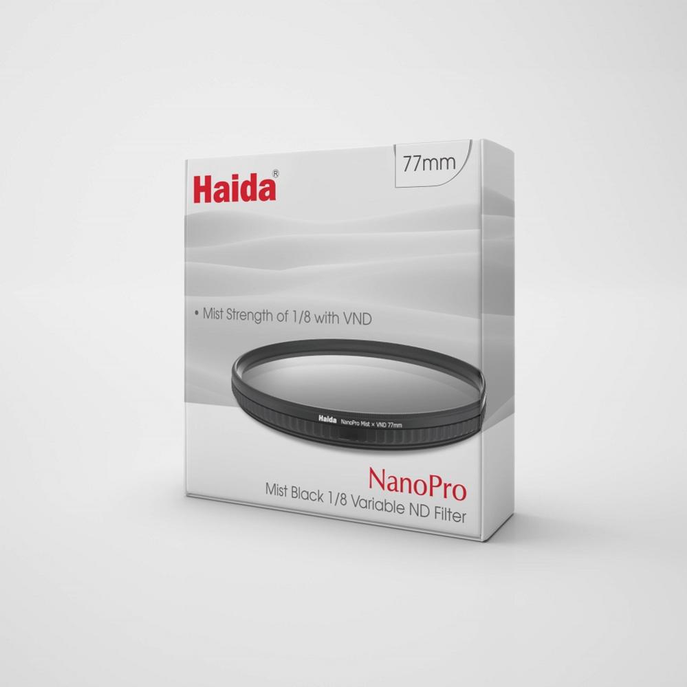 Haida NanoPro Mist Black 1/8 & Justerbart ND-filter