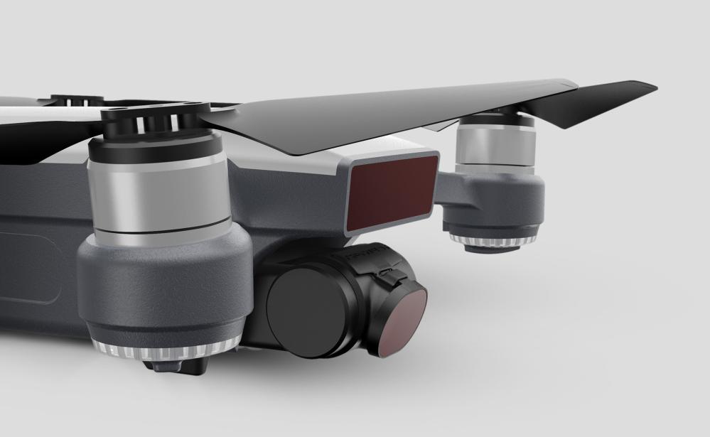 PGYTECH MRC-filter (5-i-1) kit til DJI Spark: ND4, ND8, ND16, CPL & UV