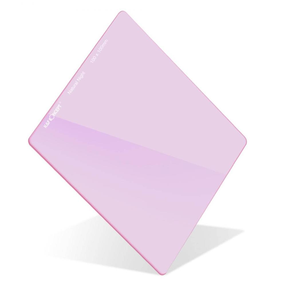 K&F Concept Clear-Night-filter med nano-coating i optisk glas, 100 mm system