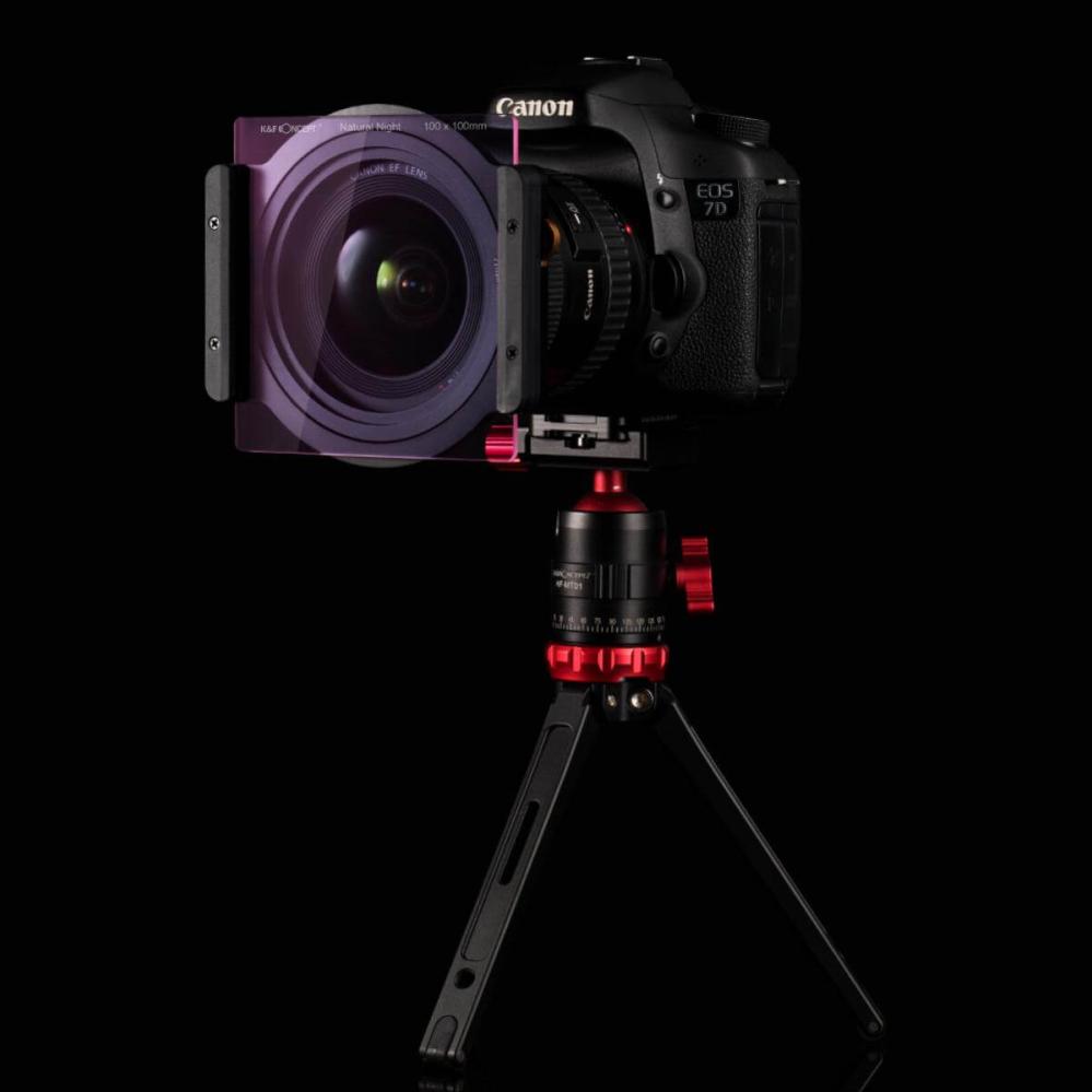 K&F Concept Clear-Night-filter med nano-coating i optisk glas, 100 mm system