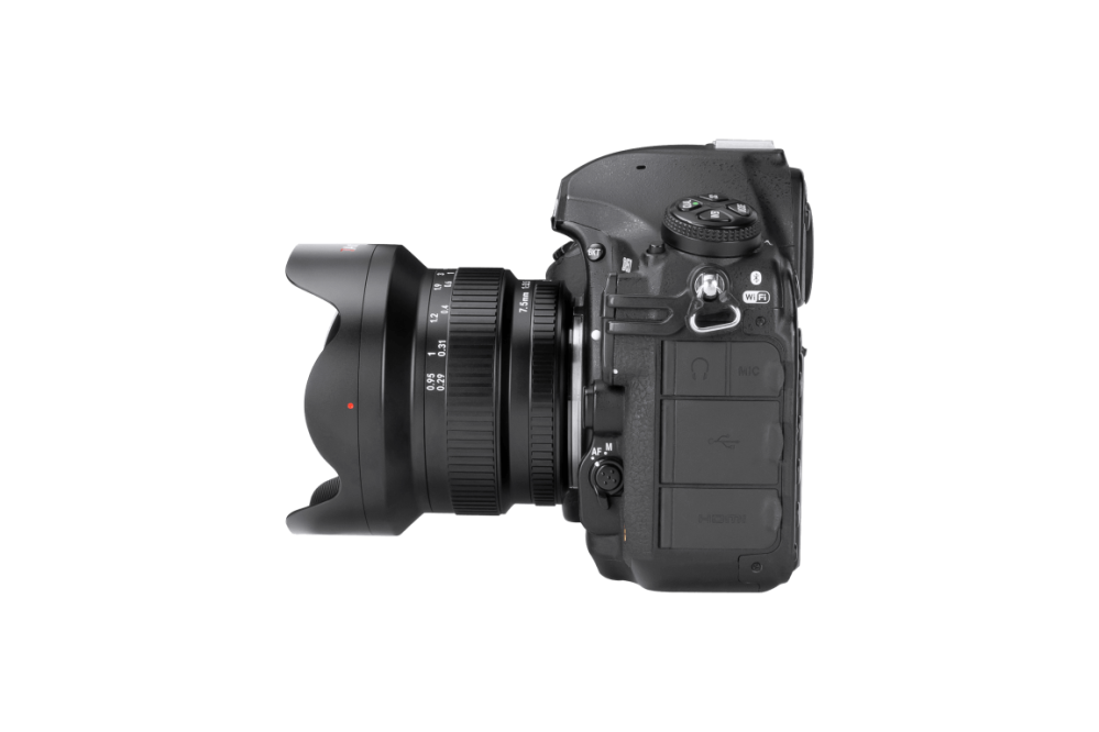 7Artisans 7.5mm f/3.5 Fisheye-objektiv för Nikon F