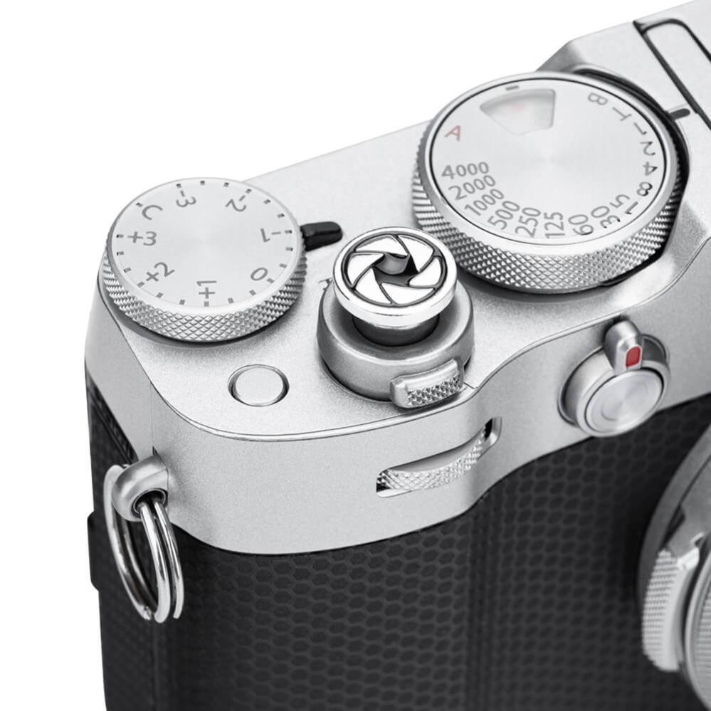 JJC SRB-F11 Avtryckarknapp - Silver med bländarsymbol