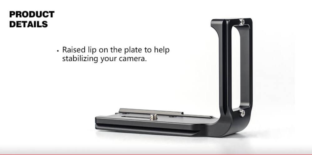 Sunwayfoto L-Bracket för Nikon D850