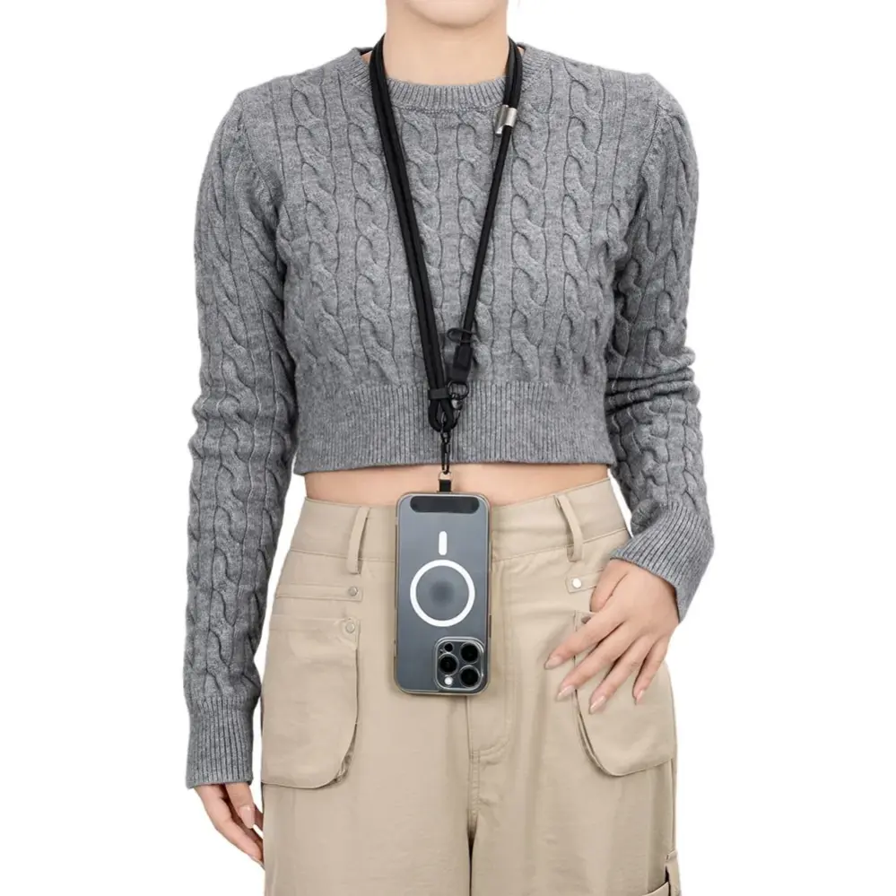 JJC Kamerarem til DJI Osmo Pocket & Insta360 Luna Ultra – sort