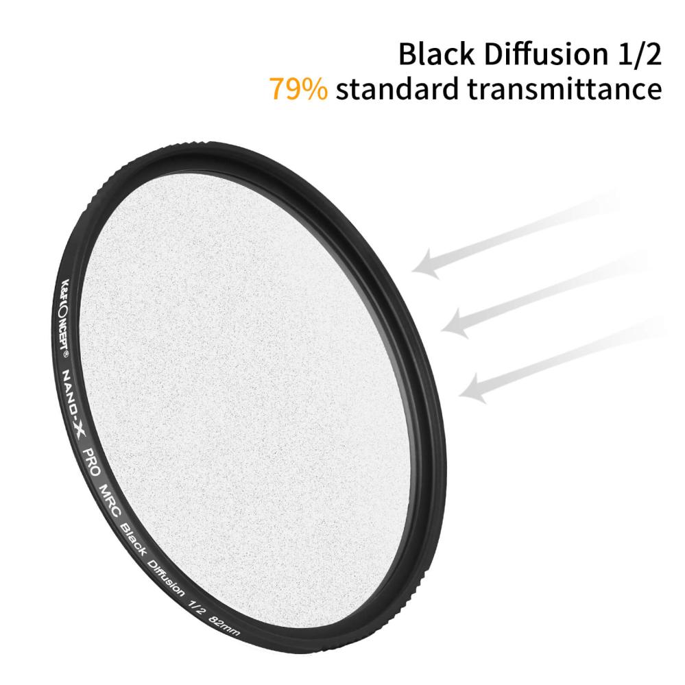 K&F Concept Black Mist 1/2 Filter Nano-X