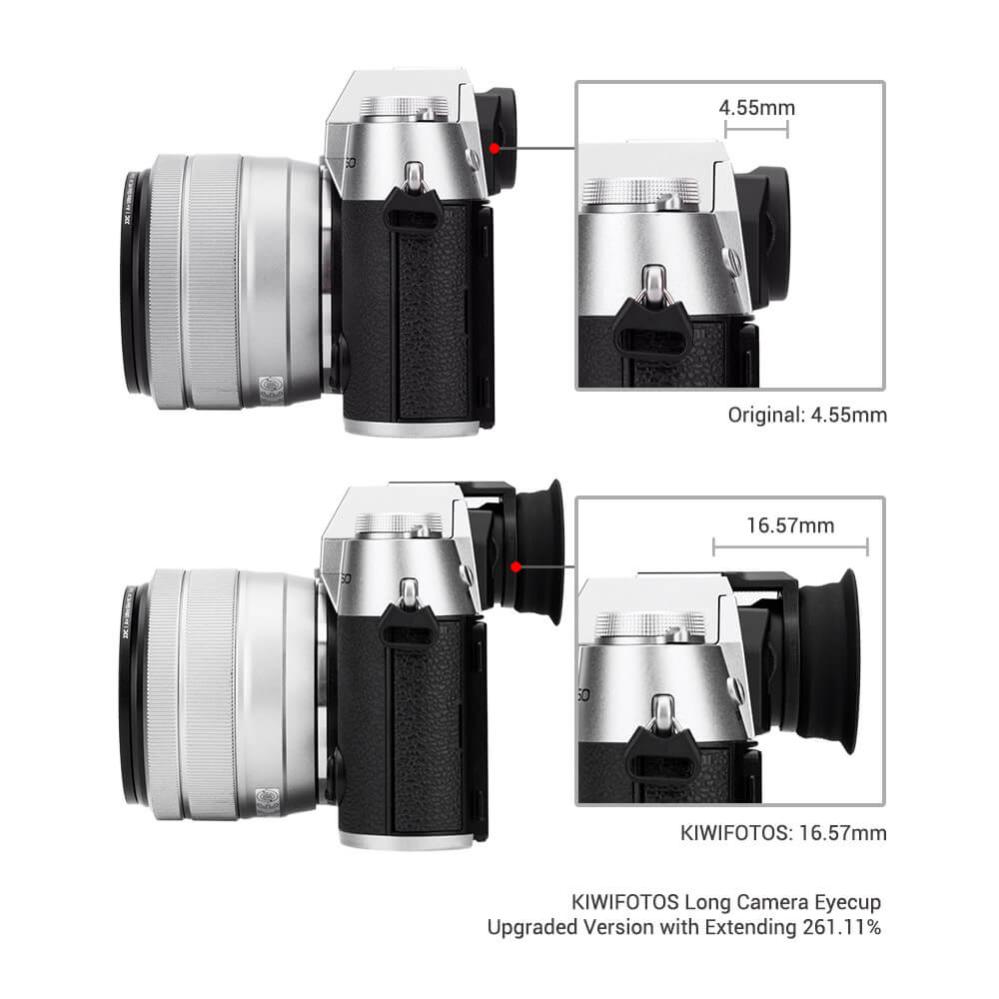 Kiwifotos Ögonmussla lång för Fujifilm X-T50