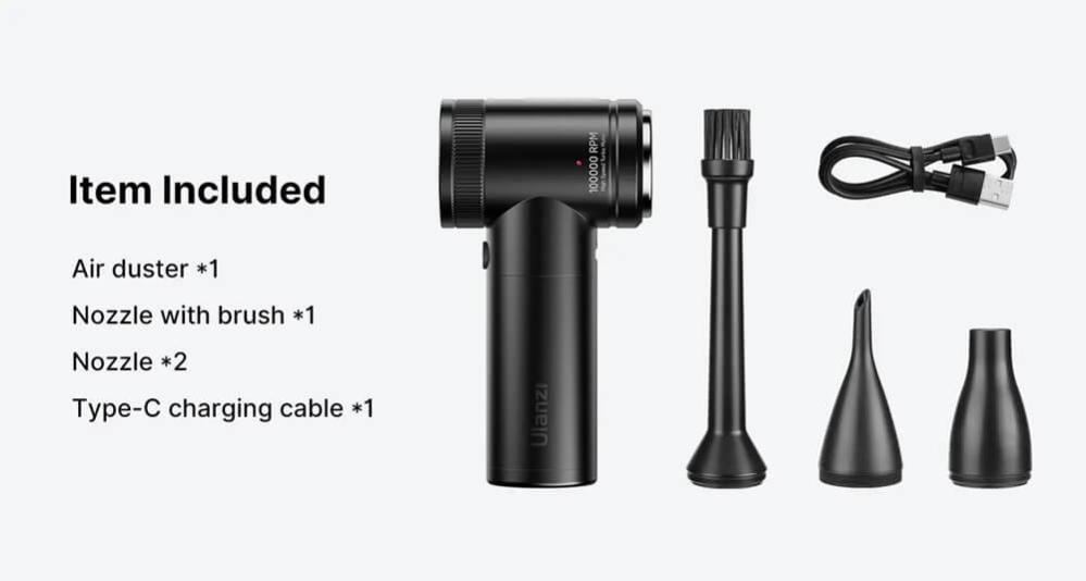 Ulanzi Kraftfull elektrisk luftblås för kamera & elektronik