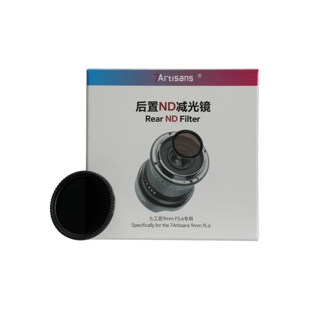 7Artisans ND1000 bagfilter til 9 mm f/5,6-objektiv